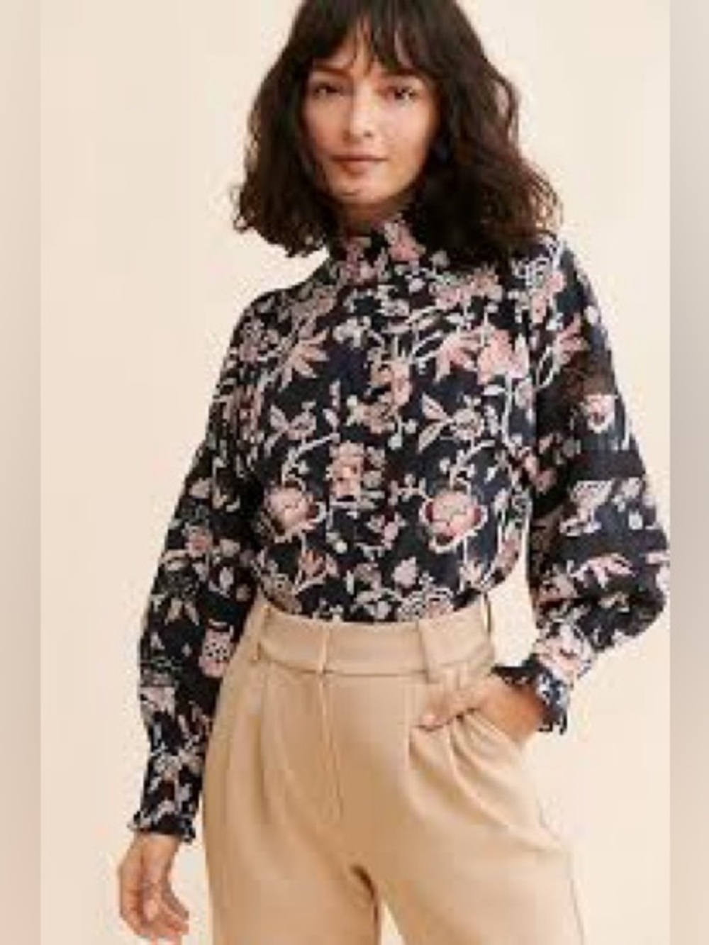 Love The Label Cotton Lace Button-Down (126)